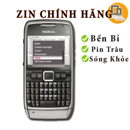ĐIỆN THOẠI NOKIA E71 CHÍNH HÃNG SIÊU BỀN BỈ