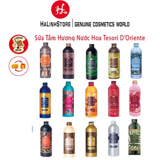 Sữa tắm , sữa tắm ý hương nước hoa tesori d’oriente cao cấp italia / chai 500ml