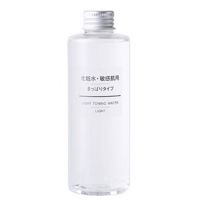 Nước hoa hồng Toner Muji Light Toning Water Nhật Bản 220ml