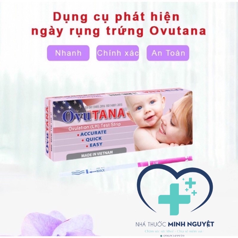 Que thử ngày rụng trứng  Ovu TANA - CN09