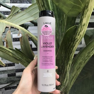 Dầu gội cho tóc nhuộm tím Lakme Teknia Ultra Violet Shampoo Refresh l ( NEW )