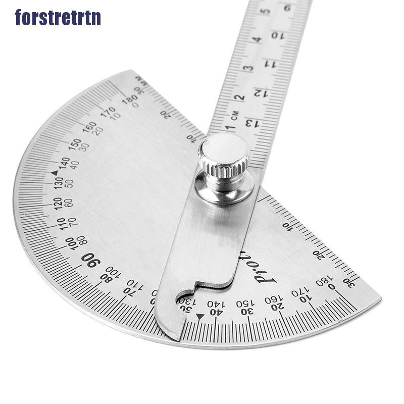 Thước Đo Góc Đa Năng 15cm 180 Độ Bằng Thép Không Gỉ