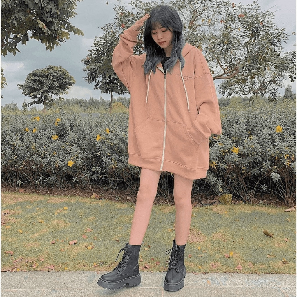 Áo Khoác Cadigan Thun Nỉ Ngoại In Chữ Mặt cười Form Chuẩn Hàng Đẹp Hot Trend TP [NewUnisex]