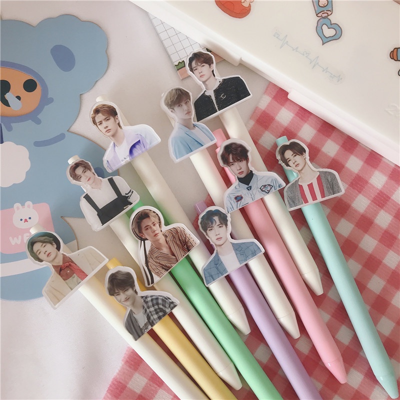 Bút bi Wang Yibo màu đen 0.5MM