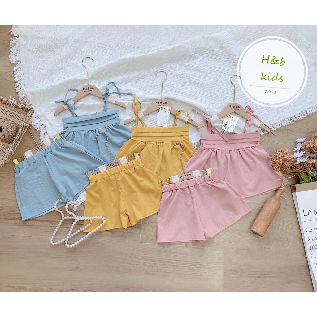 Váy Bé Gái 2 Dây Đũi Xước Cực Xinh - Hạt Gạo Store