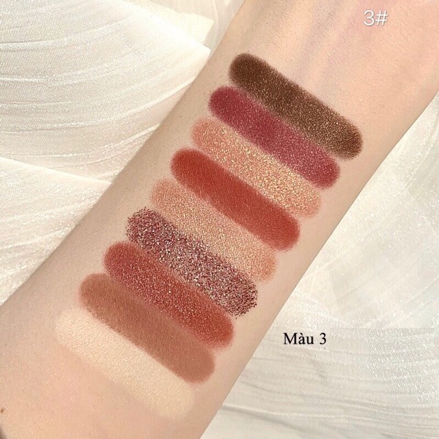 Bảng Phấn Mắt 9 Ô FULEZI Soft Eye Shadow Hàng Nội Địa Trung VO2 | BigBuy360 - bigbuy360.vn