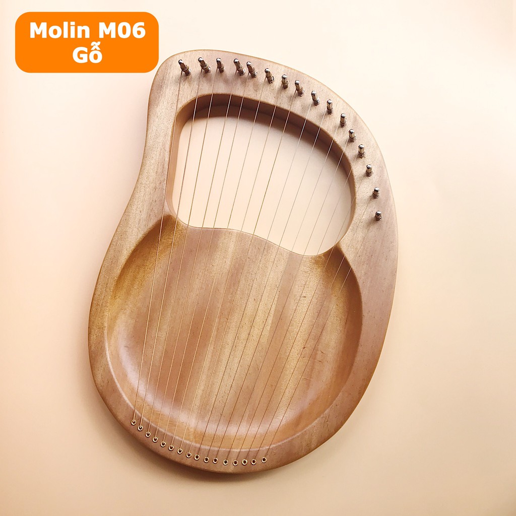 Đàn Lyre Harp 16 Dây giá rẻ Molin (CÓ CLIP CHƠI)