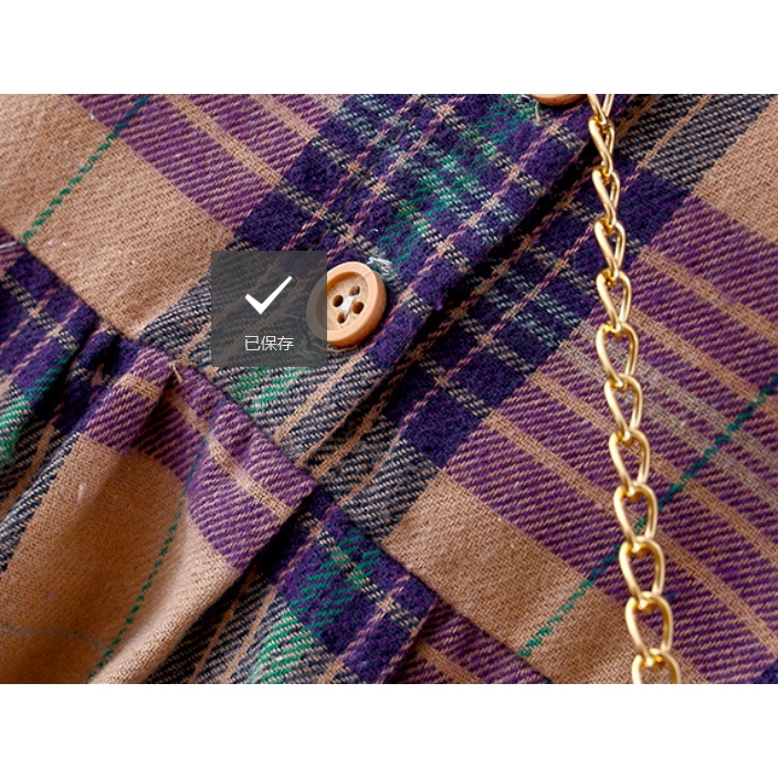 Đầm Công Chúa Sọc Ca Rô Thời Trang Mùa Đông Hàn Quốc Đáng Yêu Dành Cho Bé Gái