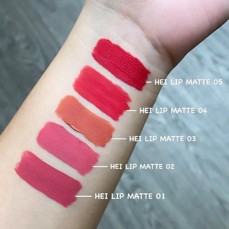 (hàng Mới Về) Son Lì Heslin Beauty Hei Lên Màu Đẹp | BigBuy360 - bigbuy360.vn