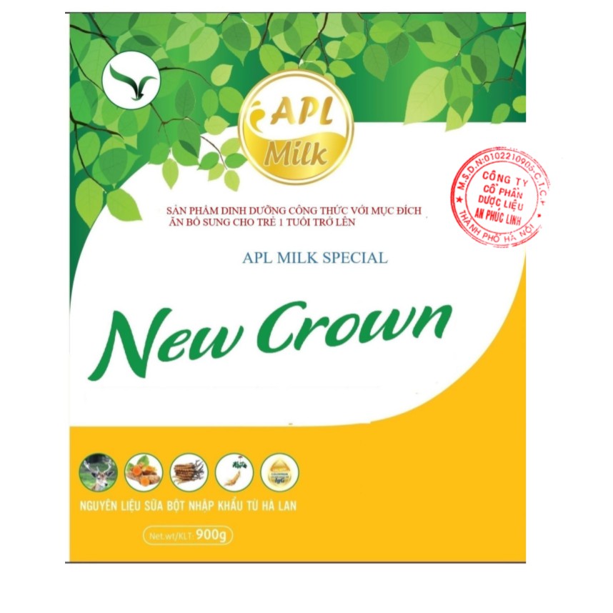 [FOLLOW NHẬN NGAY VOUCHER 100K] Sữa non dược liệu New Crown (Combo mua 3 tặng 1)