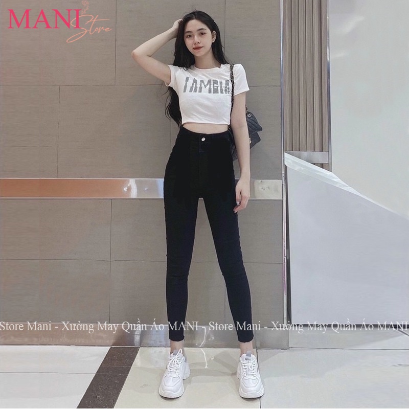 Quần legging nữ cạp cao chất Umi hàn dày dặn co dãn 4 chiều dáng tregging dài 1 khuy có túi ôm gen bụng tập gym thể thao | BigBuy360 - bigbuy360.vn