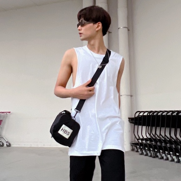 Áo Ba lỗ Tanktop Layer Cotton Nam nữ Basic Hàng Thiết kế