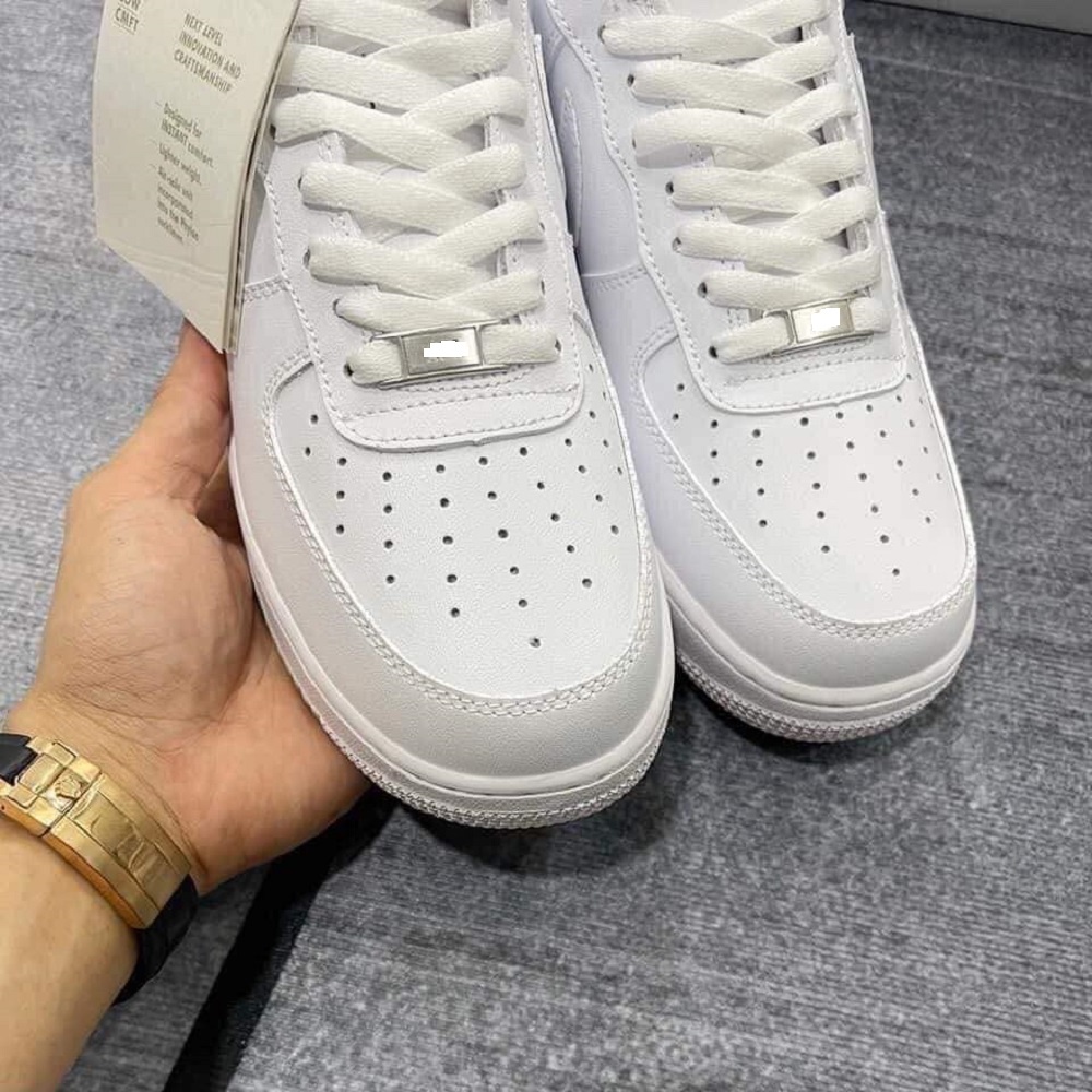 🎁Full Hộp+Tặng Tất Cao Cổ🎁Giày Sneaker Nam Nữ- Giày 𝐍𝐈𝐊𝐄 Air Force 1- 𝐍𝐈𝐊𝐄 Af1 All White