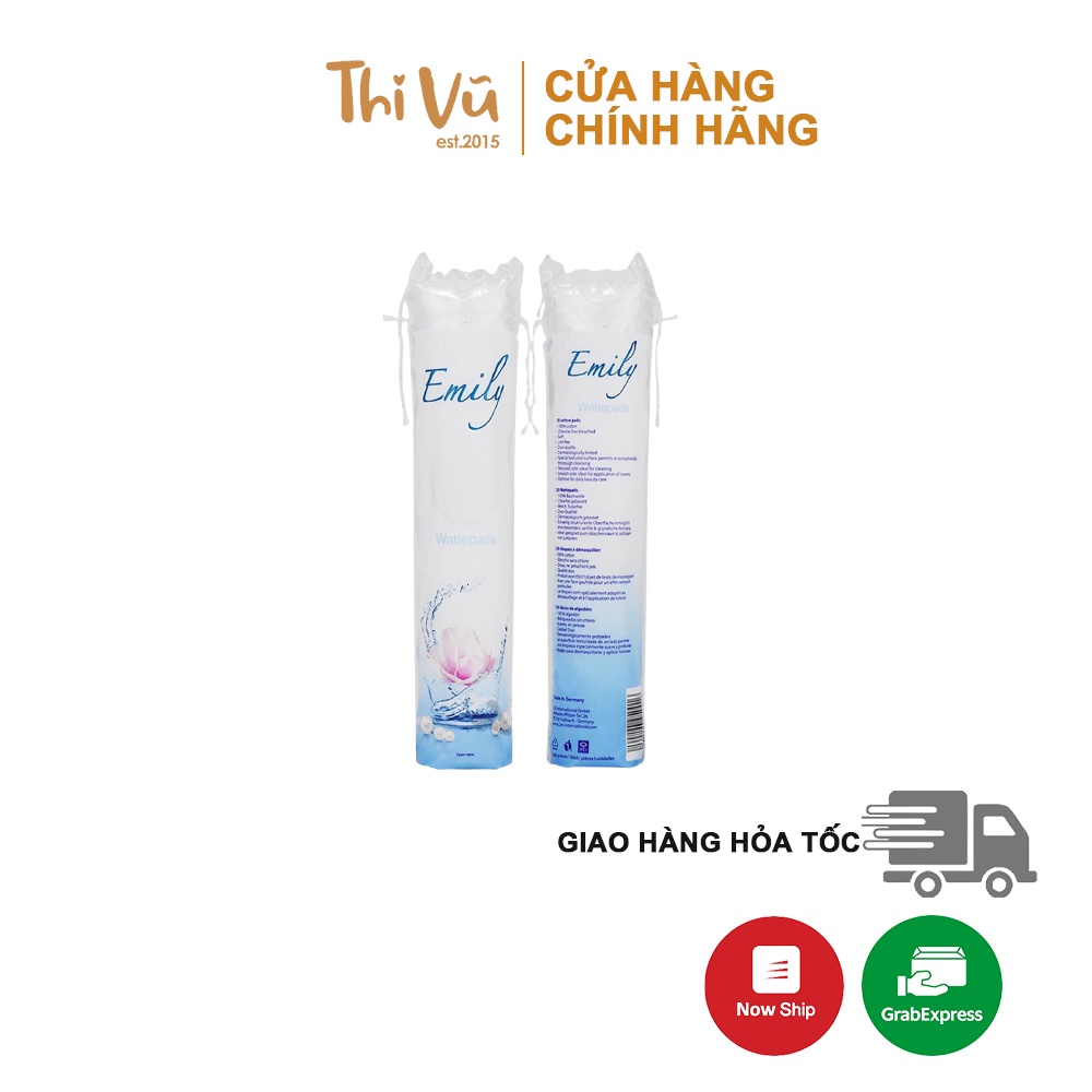 Bông tẩy trang Emily 120 miếng - Thi Vũ