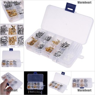 Warmheart 150pcs Male and Female Car Spade Connector Splice Crimp Wire Terminals