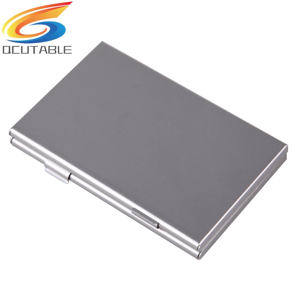 Hộp Đựng Bảo Vệ Thẻ Nhớ Micro SD TF MMC Bằng Kim Loại Nhôm Giá Đỡ