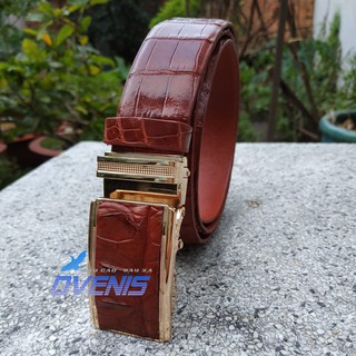 Thắt Lưng Da Cá Sấu Ovenis – TLCS110