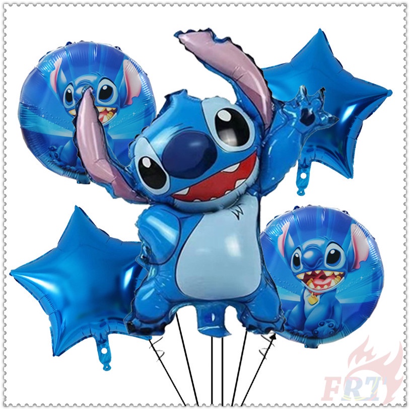 1 bong bóng lá nhôm 18 inch hình Lilo &amp; Stitch hoạt hình trang trí tiệc