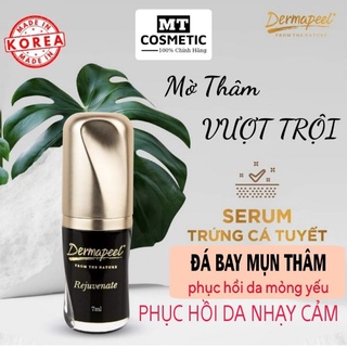 SERUM Dermapeel+ TRỨNG CÁ TUYẾT - XÓA MỤN - Mờ THÂM MỤN - Se Khít LCL - DA CĂNG BÓNG - TRẮNG SÁNG SAU 14 NGÀY