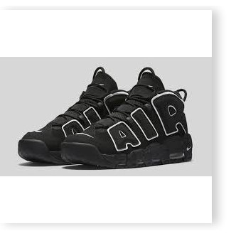 Sắn hàng giá rẻ -  GIẦY THỂ THAO SNEAKER AIR MORE UPTEMPO NAM NỮ ĐEN FULL : "