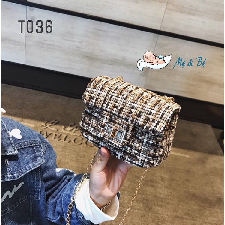Túi đeo bé gái thổ cẩm