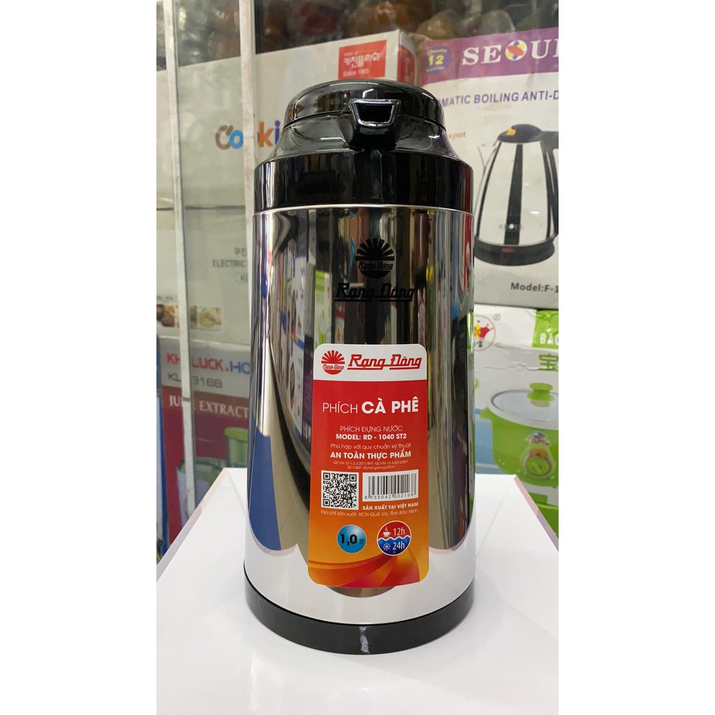 Bình thủy giữ nhiệt Rạng Đông RD 1040 1 lít