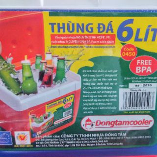 Thùng đá Superman 6 lít