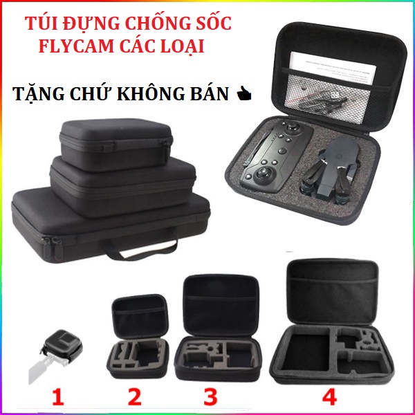 Hộp túi gopro đựng Flycam chống sốc , chống nước cực tốt