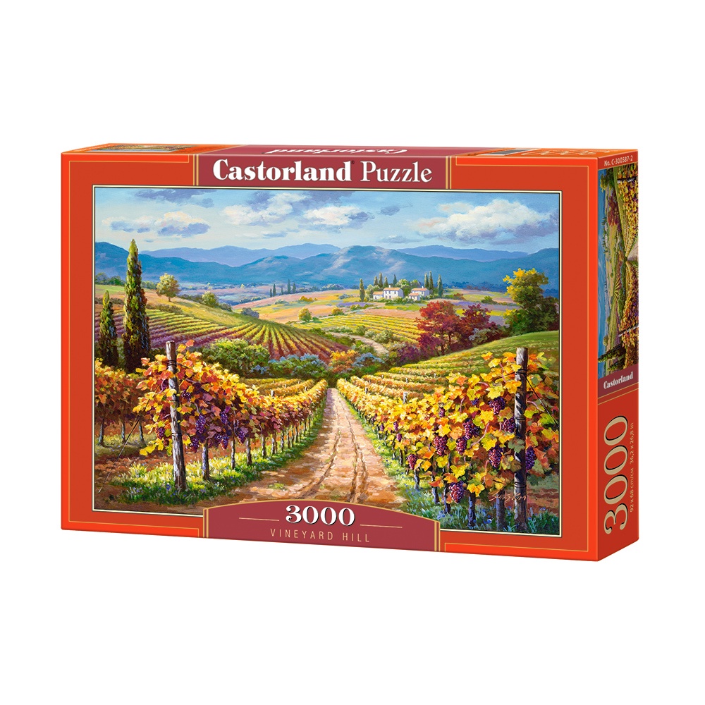 Xếp hình puzzle Vineyard Hill 3000 mảnh CASTORLAND C-300587