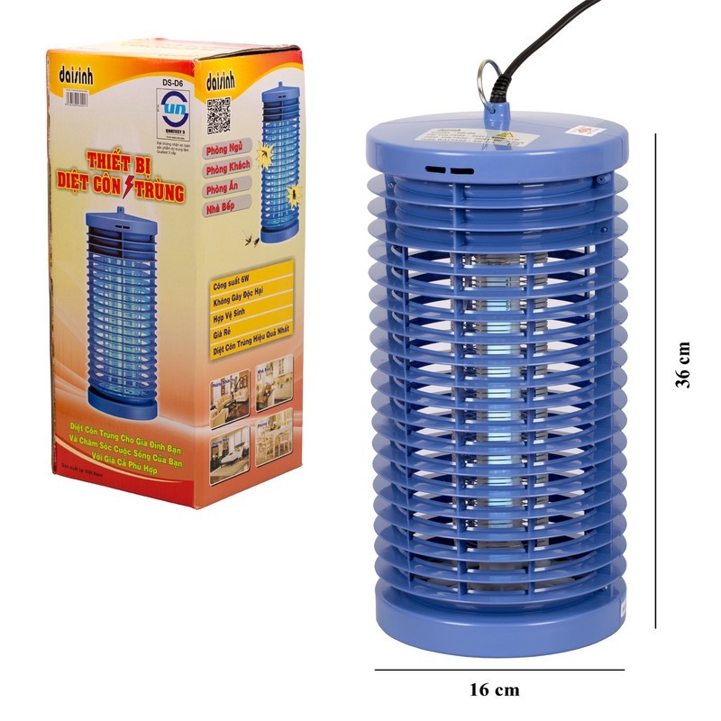 Đèn Diệt Muỗi Đại Sinh DS D6 - BX3189