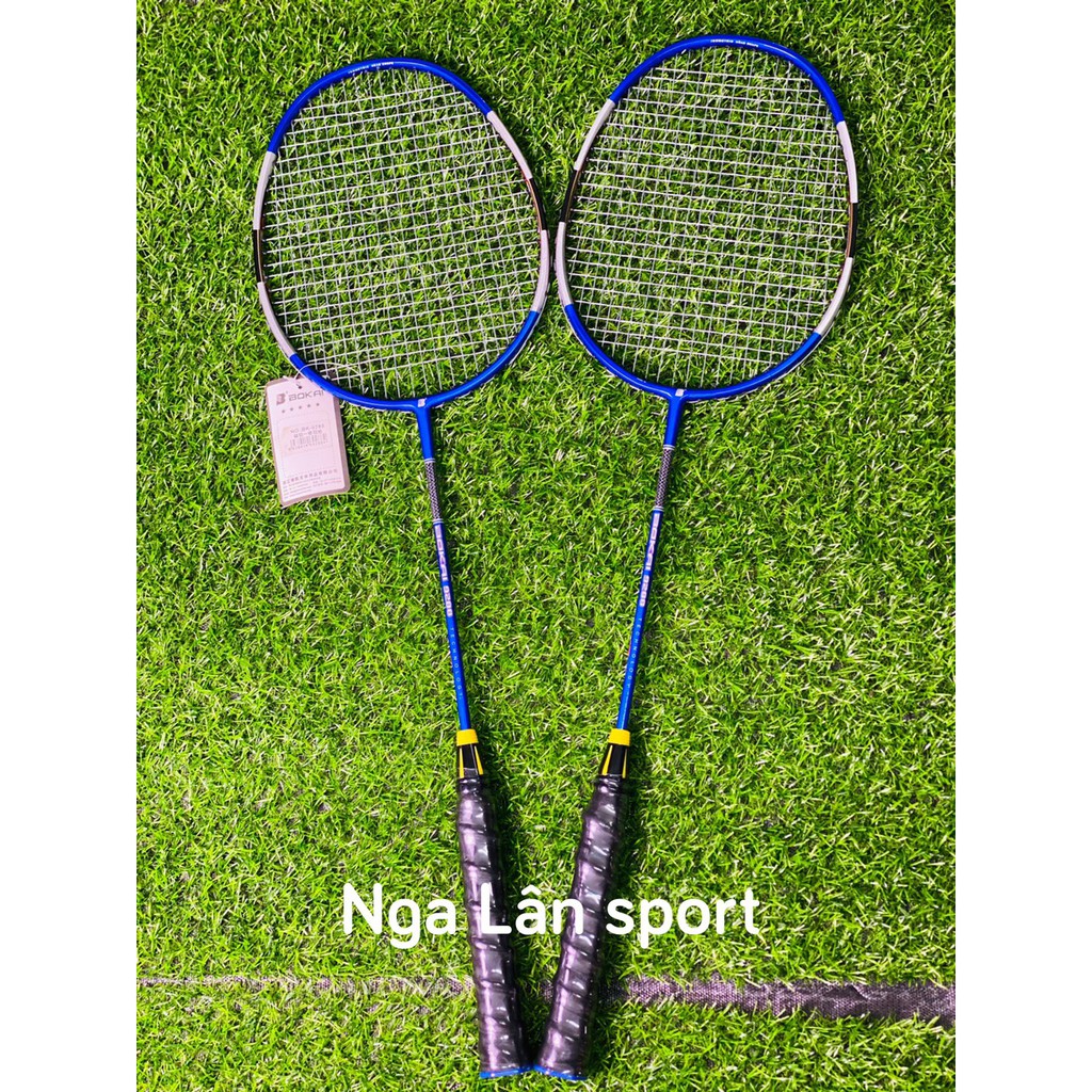 Vợt cầu lông Bokai chính hãng  siêu bền khung vợt chịu lực cao - clip thật ảnh tự chụ