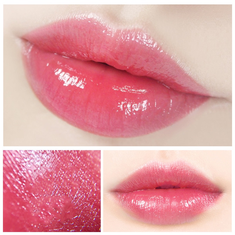 KISS BEAUTY Son Dưỡng Môi Chiết Xuất Lô Hội Thay Đổi Màu Theo Nhiệt Độ Dưỡng Ẩm Chống Nước Chống Khô Môi