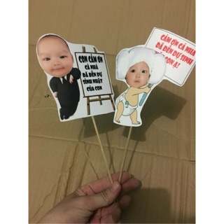 Tag chibi cắm bánh sinh nhật