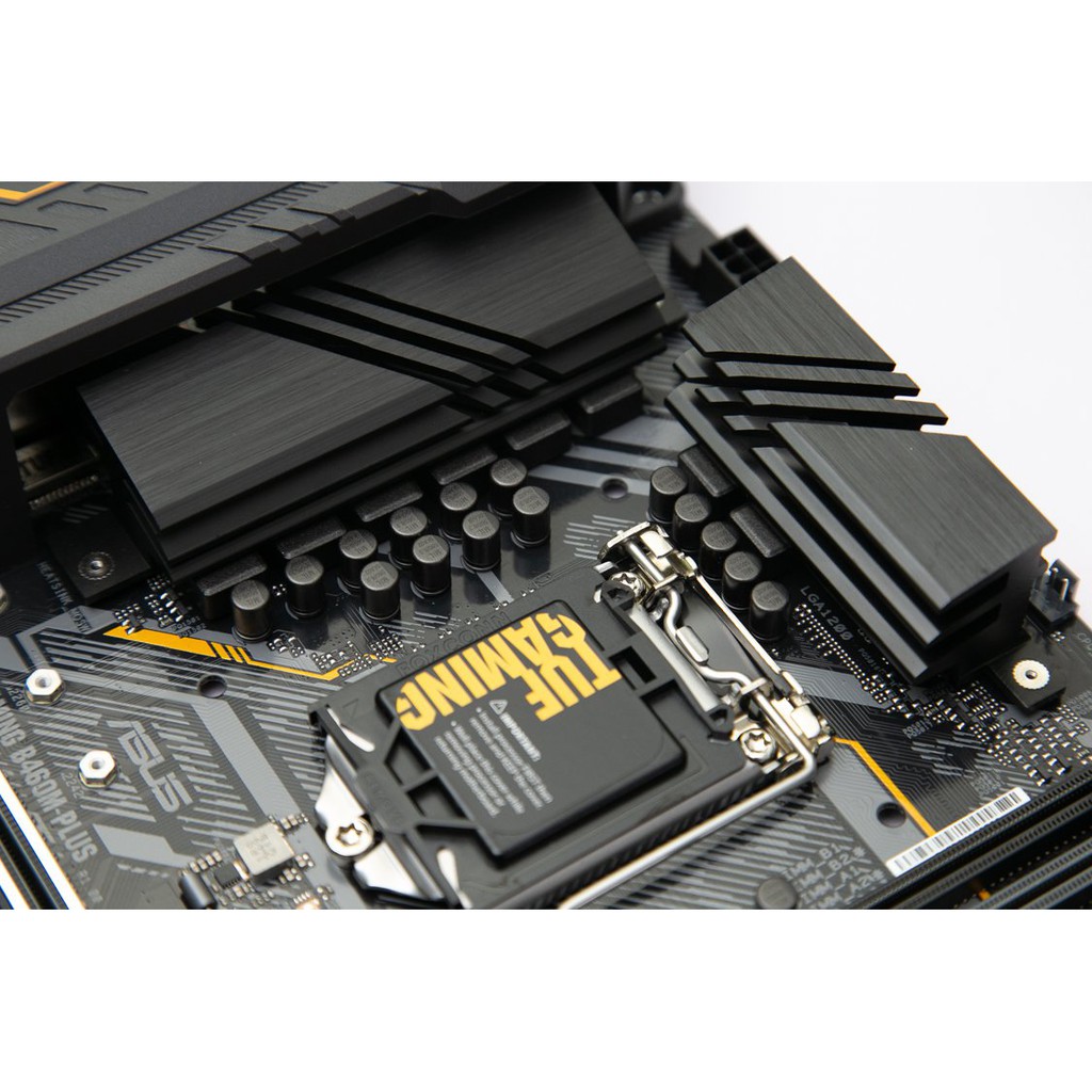Bo Mạch Chủ ASUS TUF GAMING B460M-PLUS (Intel B460, Socket 1200, m-ATX, 4 khe Ram DDR4) - New - Full Box - BH 36 Tháng