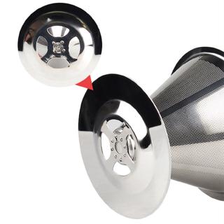 Stainless Steel Coffee Dripper Coffee Drip Filter Cup Pour Over Coffee Maker