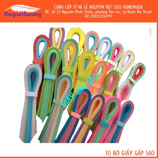 10 bó giấy gấp sao