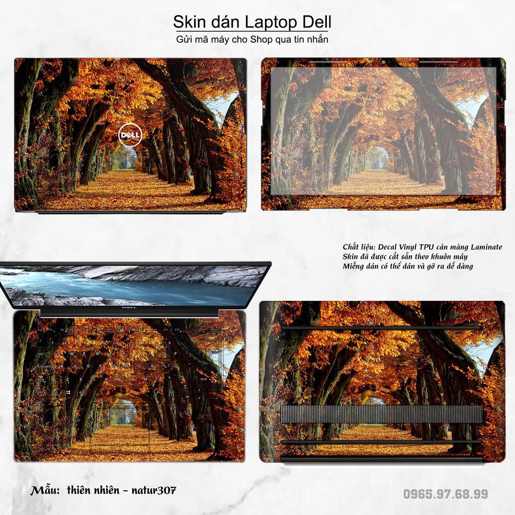 Skin dán Laptop Dell in hình thiên nhiên _nhiều mẫu 12 (inbox mã máy cho Shop)