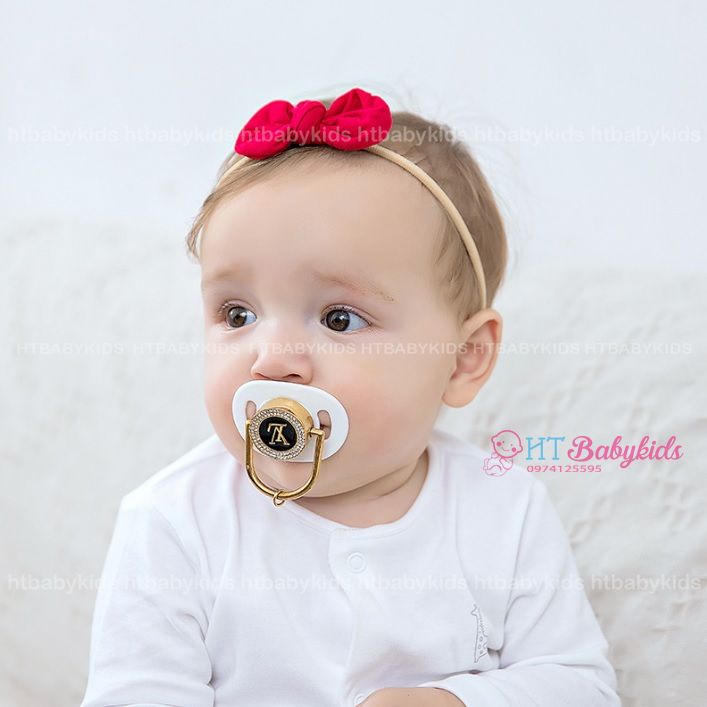 Băng Đô Cho Bé - Turban Nơ Mềm Co Giãn Rất Tốt Cho Bé Gái Sơ Sinh