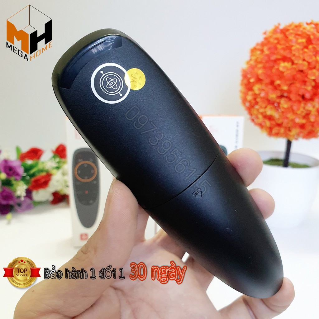 Điều khiển chuột bay tích hợp giọng nói G10S, dùng cho đầu Android tivi box, Android tivi, học lệnh từ điều khiển bất kì