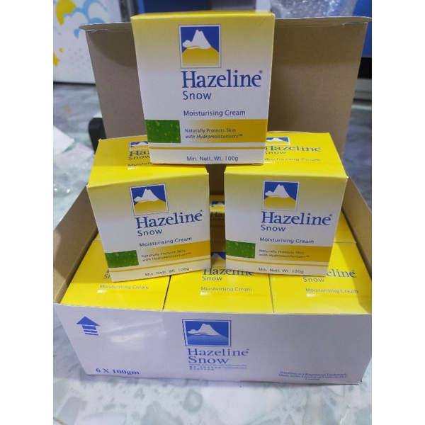 Kem tuyết dưỡng ẩm Hazeline Malaysia - Haseline Snow Taiwan 100g (chính hãng)