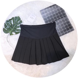 Chân váy bầu xếp ly umi dày dặn ( có quần bên trong)