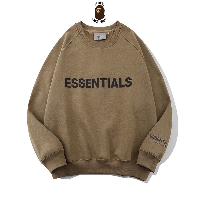 [Hàng Cao Cấp] Áo Sweater Essentials FOG, Fear Of God Essentials Sweater SS2021 chất Cotton, 5 màu BapeVN | BigBuy360 - bigbuy360.vn