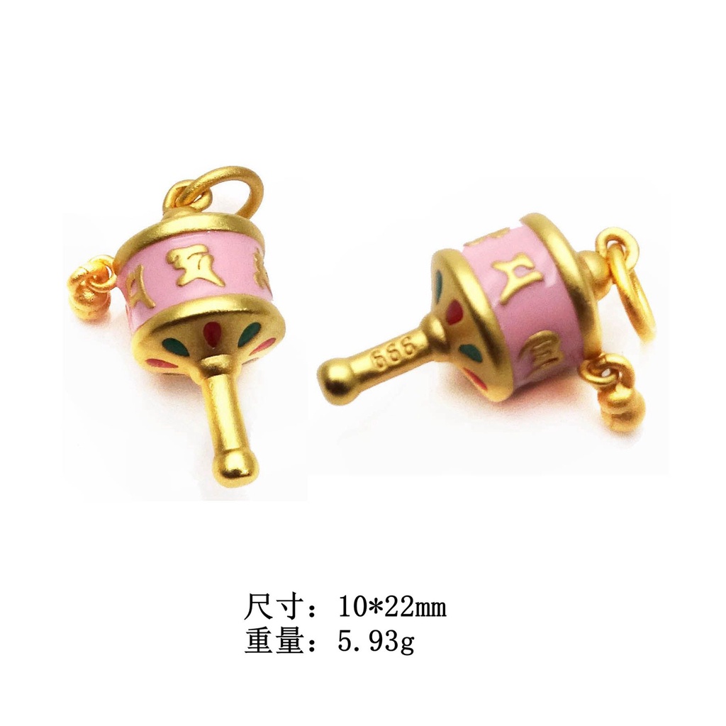 Mặt Trang Sức Vòng Tay/Dây Chuyền Hình Câu Tục Ngữ Sáu Chữ Trung Quốc DIY