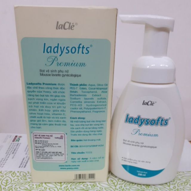 Bọt vệ sinh Ladysofts & Premium (250ml)