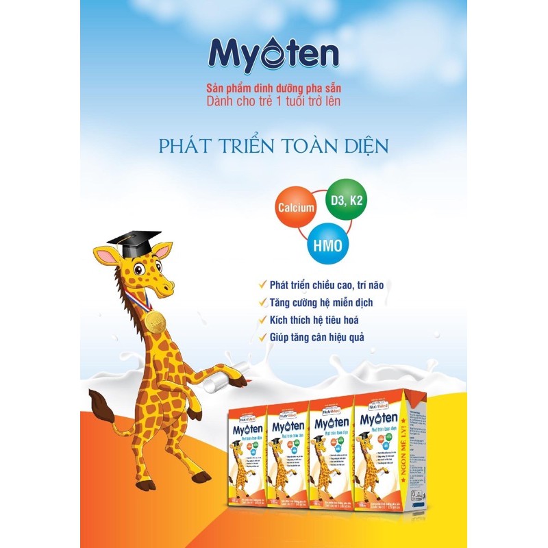 sữa bột pha sẵn myoten 110ml