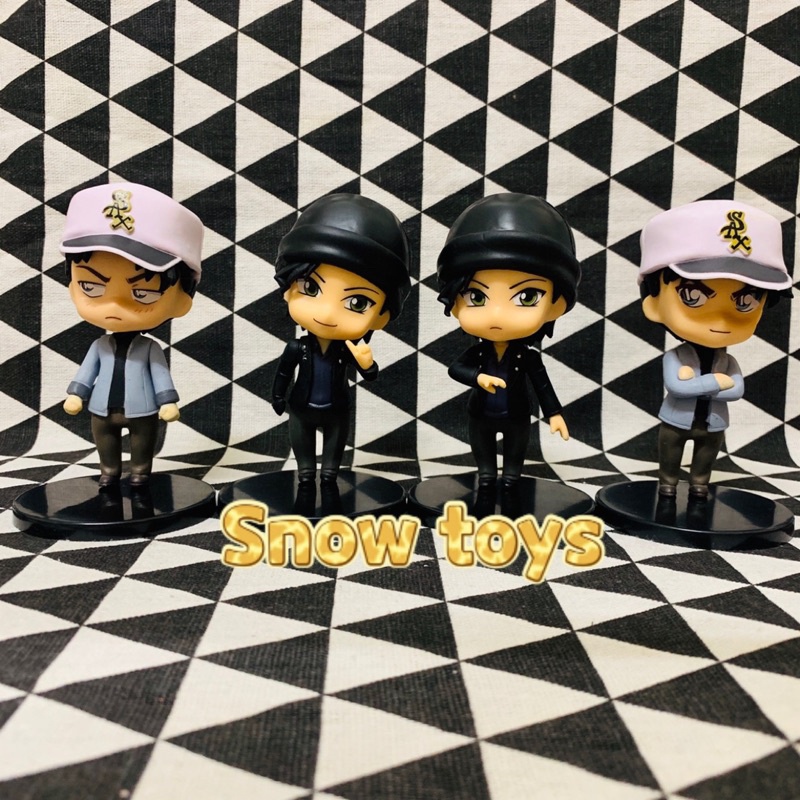 Mô hình Conan - Cao 12cm - 6 mô hình nhân vật Conan - Conan Kaito Kid Gin Amuro Suichi Akai Hanzawa Hattori Heij