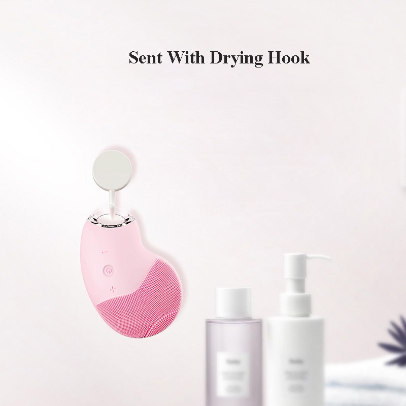 Máy massage mặt đầu silicon mềm xóa mụn đầu đen Pritech | BigBuy360 - bigbuy360.vn