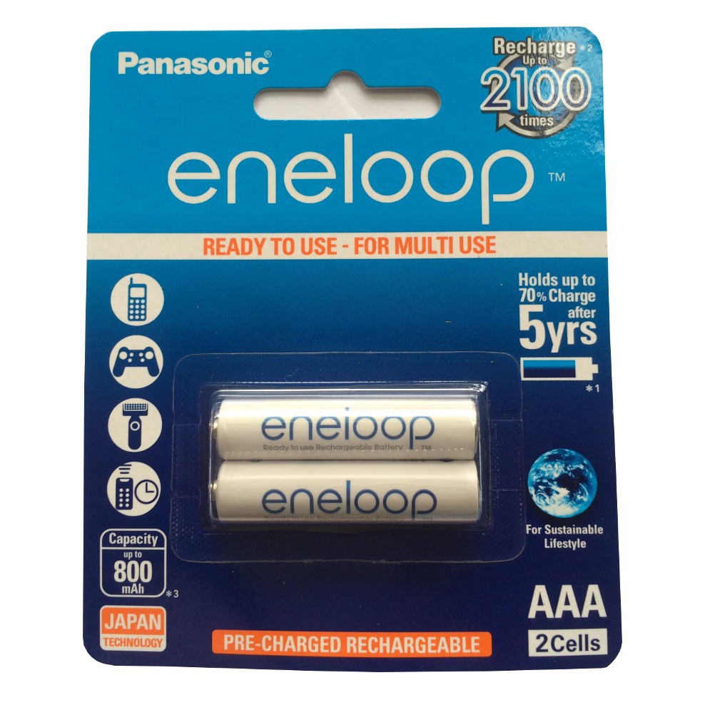 [RẺ NHẤT SHOPEE] ( FREESHIP 40K ĐH TỪ 99K TOÀN QUỐC )Pin sạc AAA Panasonic- Eneloop 800 mAh (BK - 4MCCE ) chính hãng