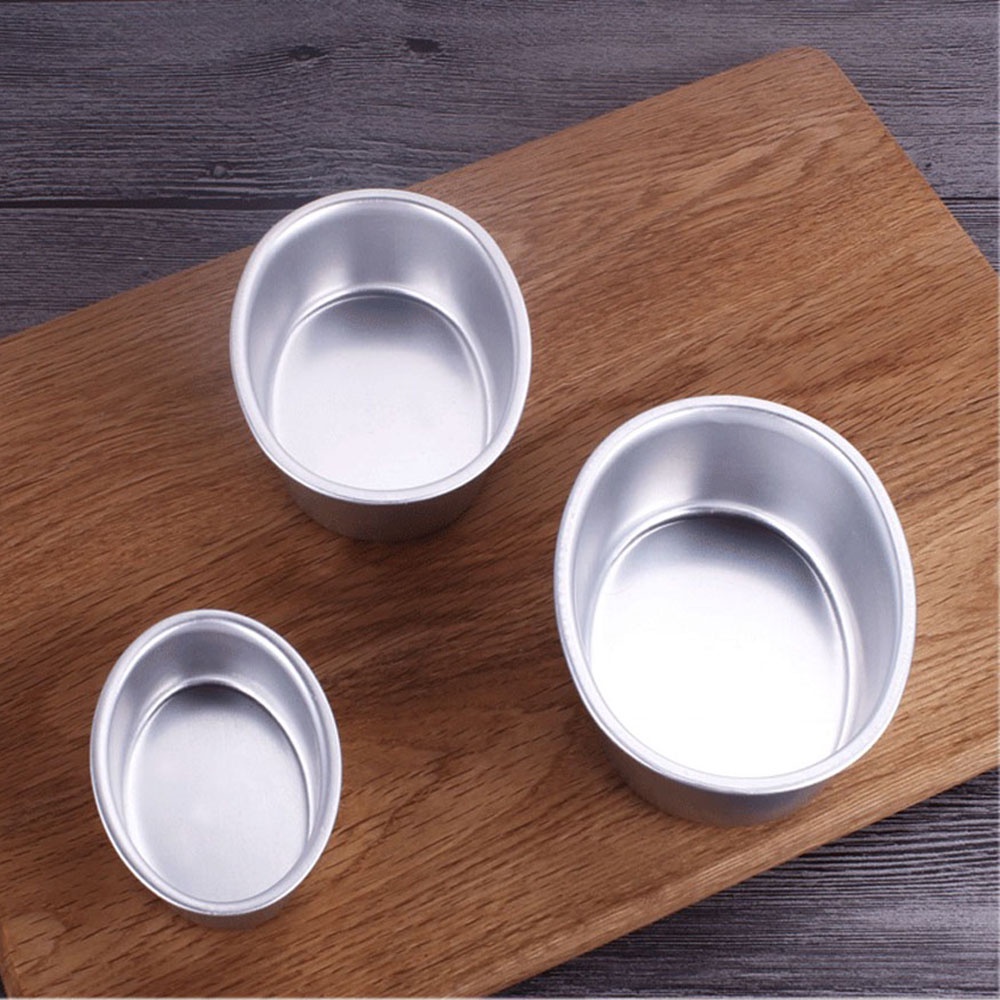 Khuôn nướng bánh hình bầu dục chống dính tiện dụng cho nhà bếp