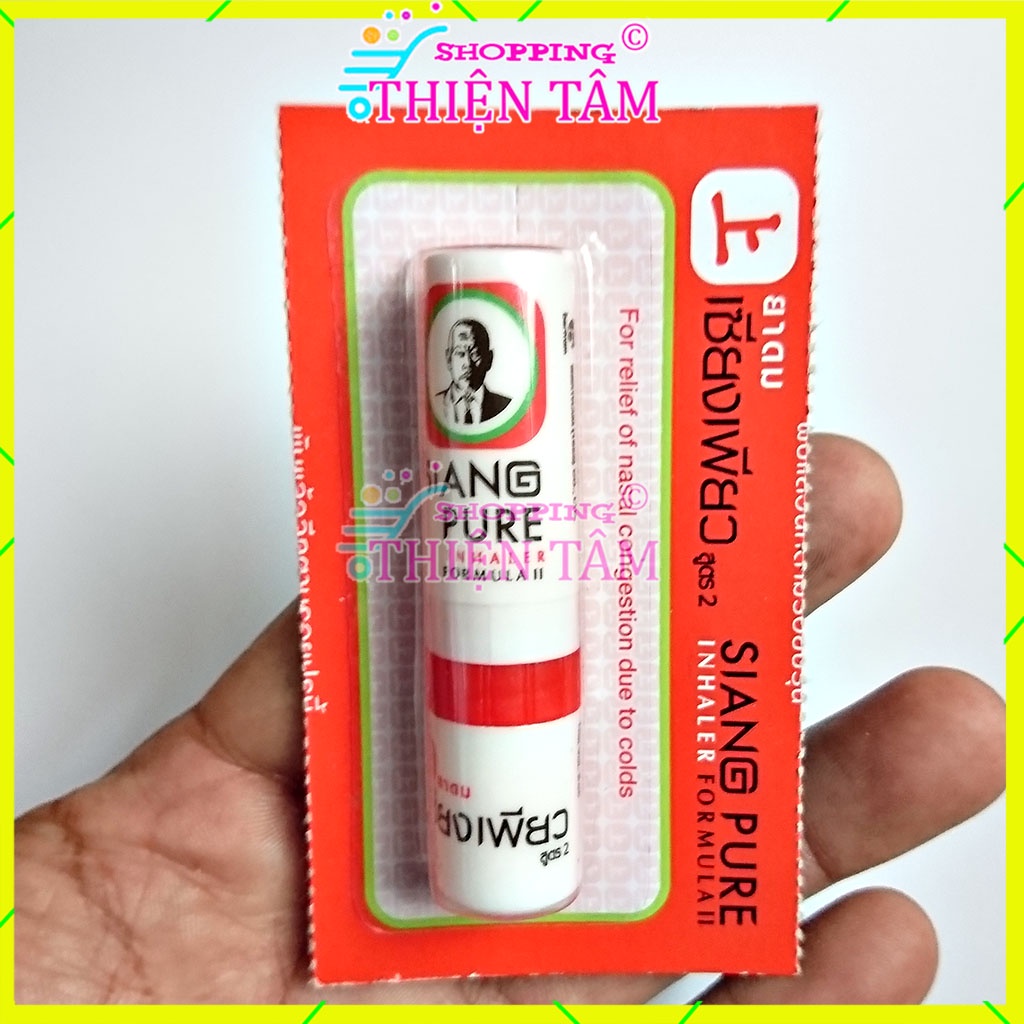Ống Hít thông mũi Siang Pure Inhaler Nội Địa Thái Lan